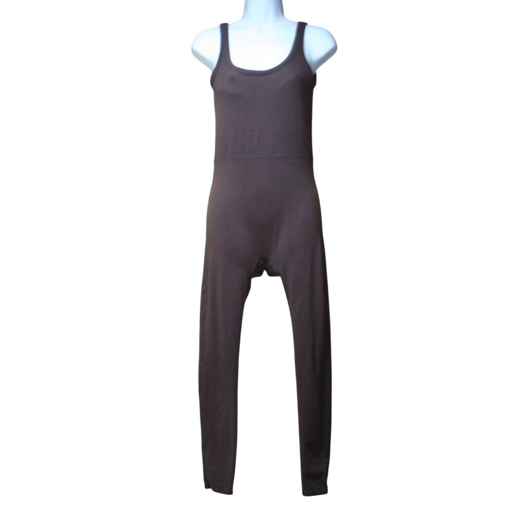 Vuori Brown Tank Jumpsuit Romper